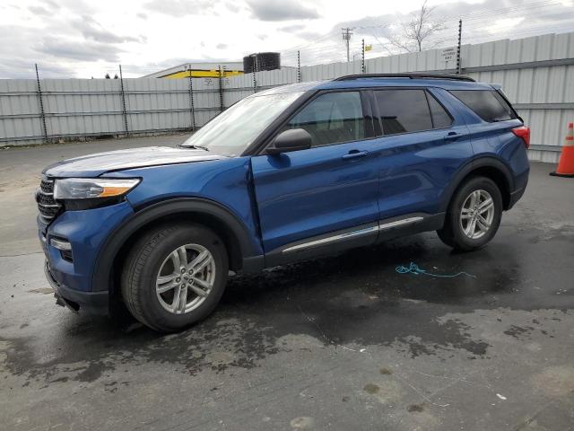 Lot #2443447874 2023 FORD EXPLORER X salvage car