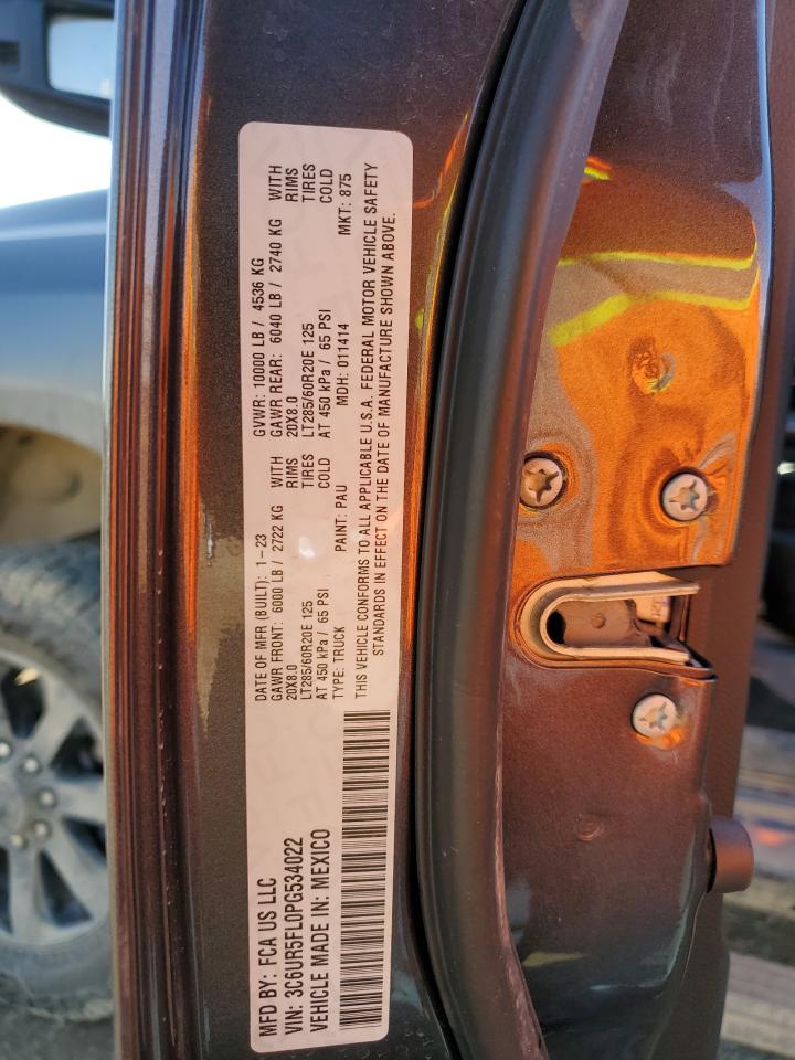 3C6UR5FL0PG534022 2023 Ram 2500 Laramie