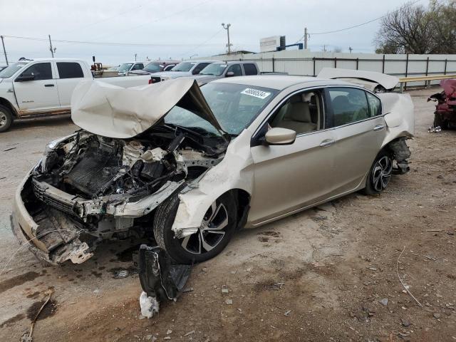 Lot #2445658434 2017 HONDA ACCORD LX salvage car