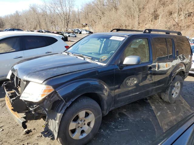 NISSAN PATHFINDER 2009 black  gas 5N1AR18B89C606644 photo #1