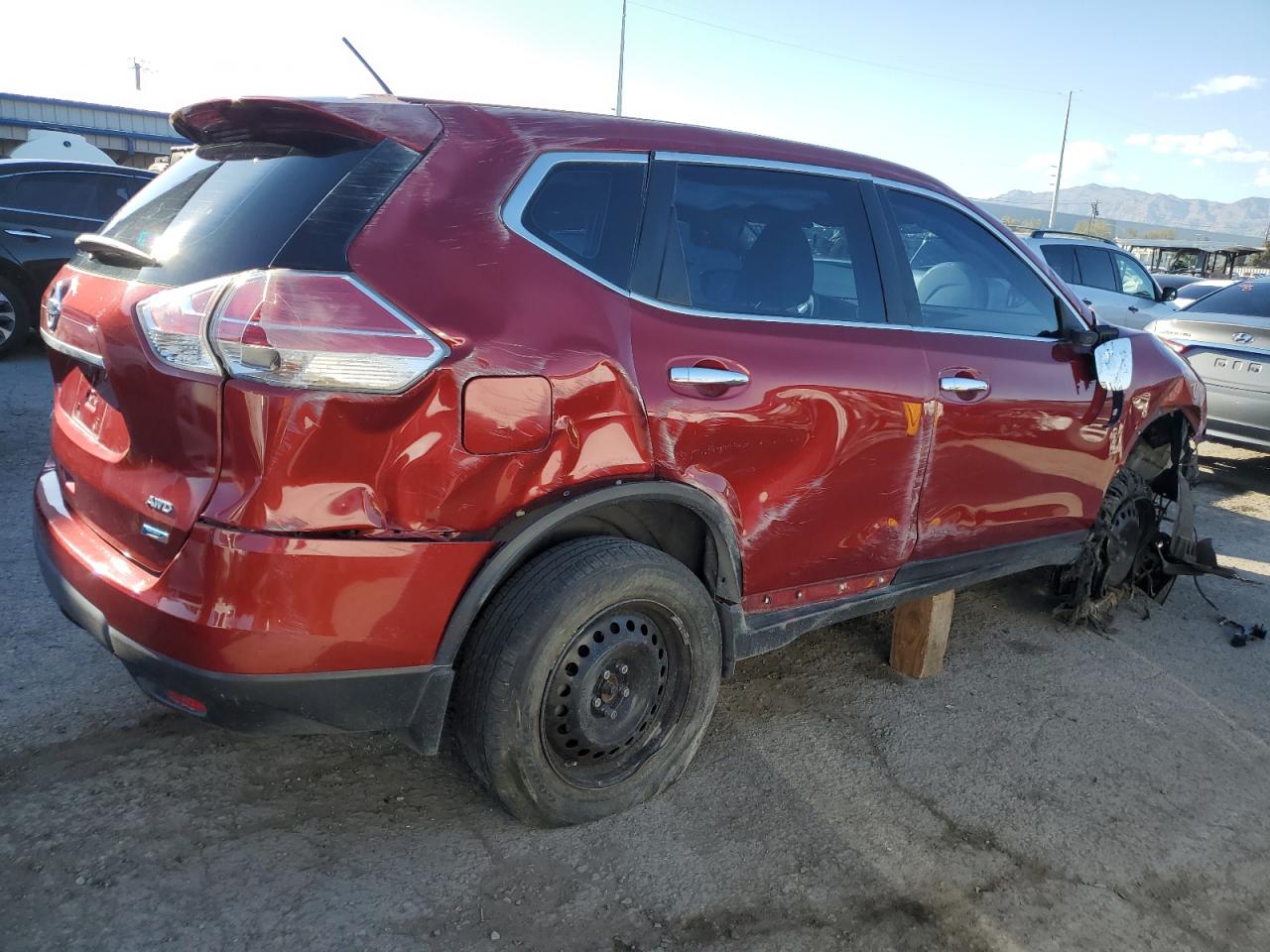 2014 Nissan Rogue S vin: 5N1AT2MV1EC784560