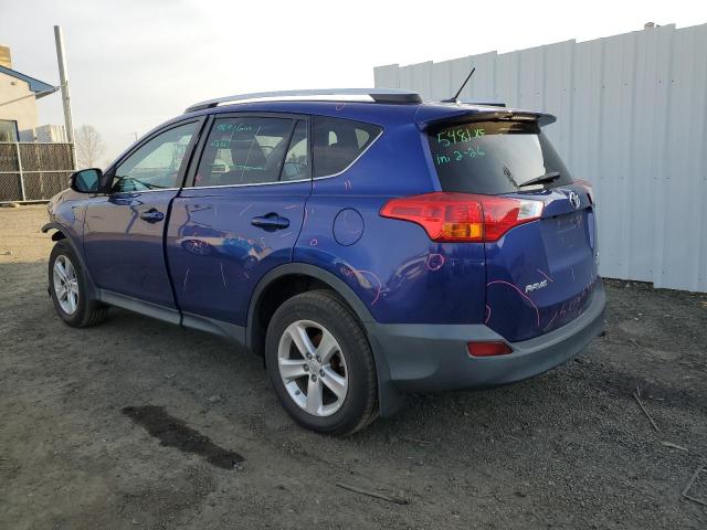  TOYOTA RAV4 2014 Синий