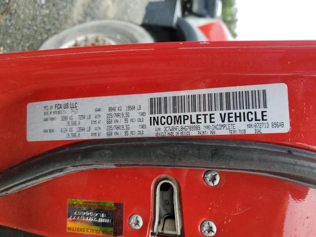 2017 Ram 5500 VIN: 3C7WRNFL8HG789989 Lot: 47904554