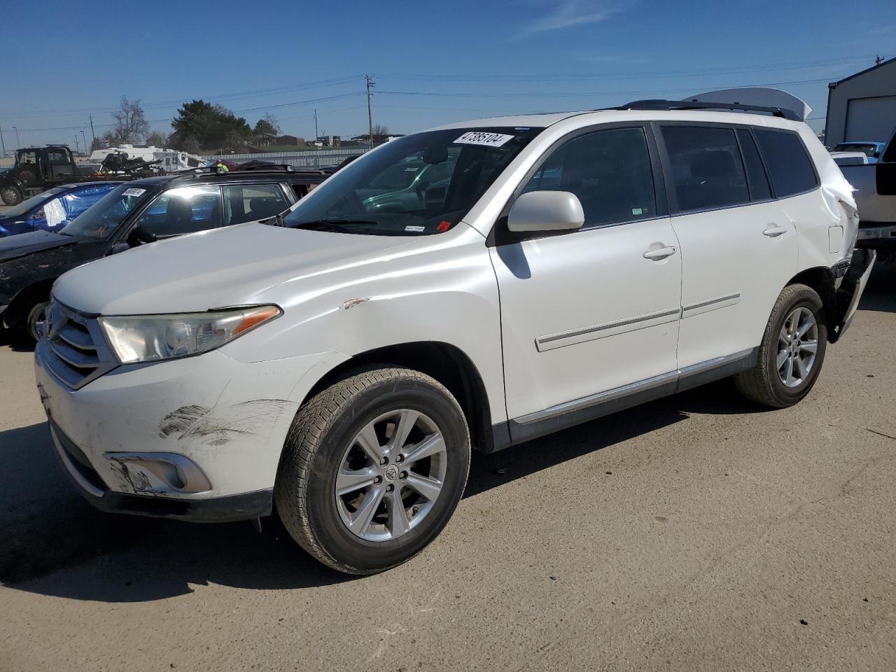 2013 Toyota Highlander Base vin: 5TDZK3EH6DS107834