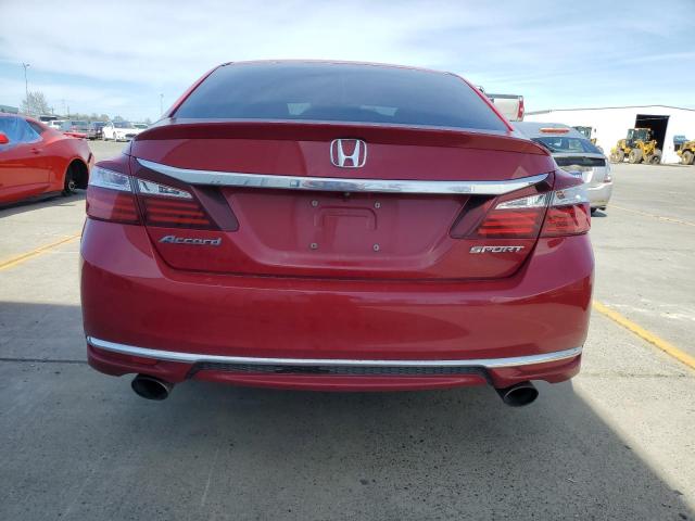 2017 Honda Accord Sport VIN: 1HGCR2F5XHA255814 Lot: 46437864