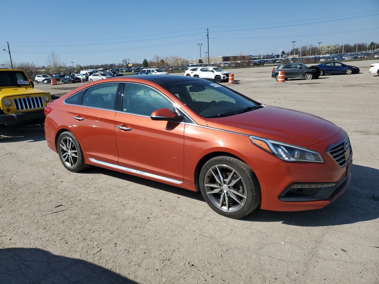 5NPE34AB4FH037813 2015 Hyundai Sonata Sport