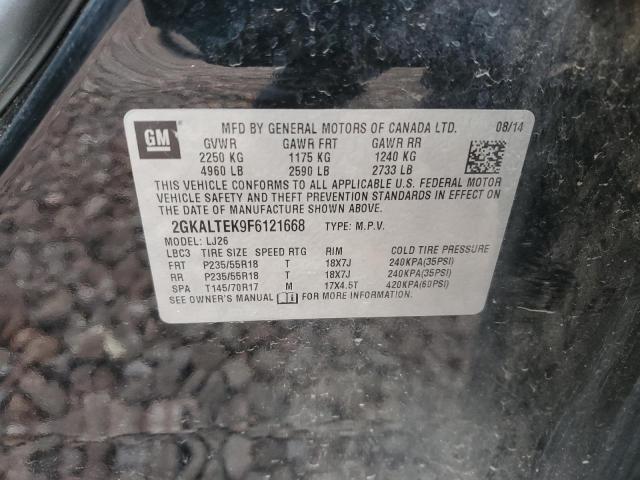 2015 GMC TERRAIN SL - 2GKALTEK9F6121668