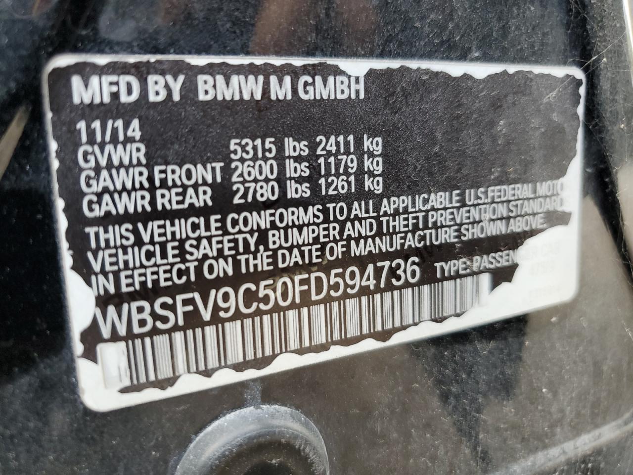 WBSFV9C50FD594736 2015 BMW M5