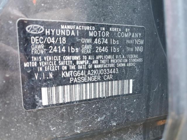 2019 GENESIS G70 ADVANC KMTG64LA2KU033443