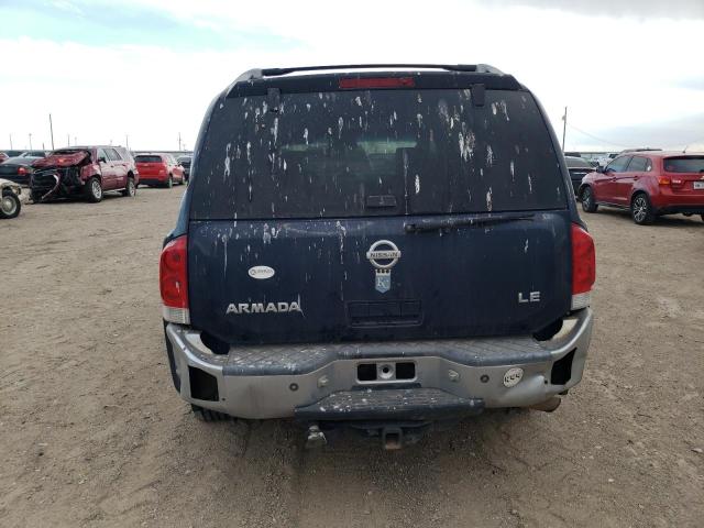 2006 Nissan Armada Se VIN: 5N1AA08A76N725178 Lot: 46849974