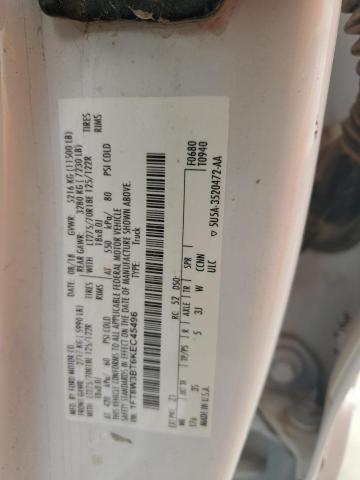 2019 Ford F350 Super Duty VIN: 1FT8W3BT6KEC45496 Lot: 45778944