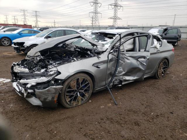Lot #2443352809 2020 BMW M5 BASE salvage car
