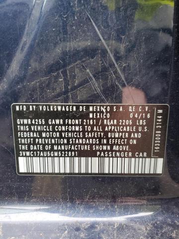 2016 VOLKSWAGEN GOLF SPORT - 3VWC17AU5GM522891