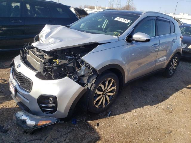 Lot #2389910368 2017 KIA SPORTAGE E salvage car