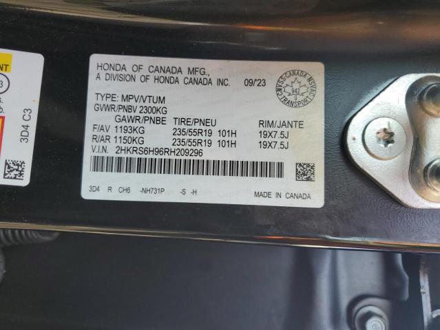 2024 HONDA CR-V SPORT - 2HKRS6H96RH209296