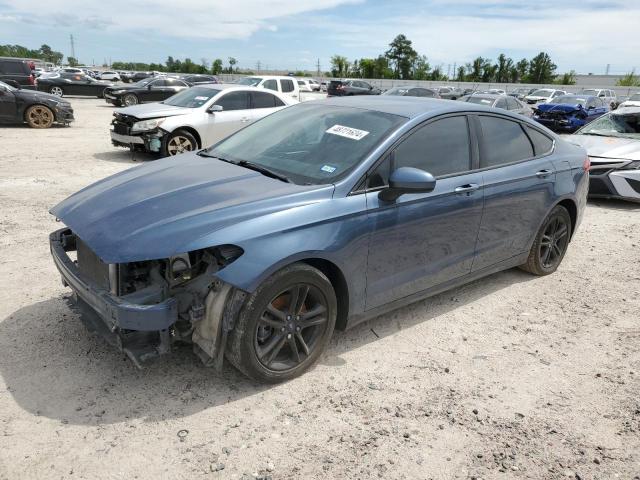 Lot #2461874233 2018 FORD FUSION SE salvage car