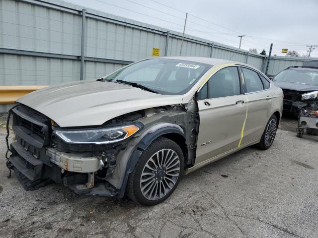 Lot #2436444664 2018 FORD FUSION TIT salvage car