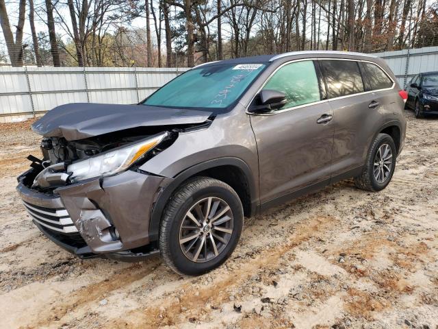 VIN 5TDKZRFH2KS344543 2019 Toyota Highlander, SE no.1