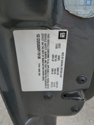 2006 Chevrolet Malibu Ltz VIN: 1G1ZU53826F176136 Lot: 48122624