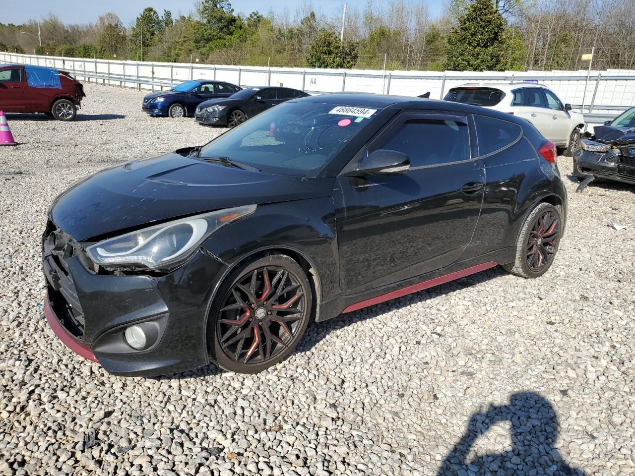 2015 Hyundai Veloster Turbo vin: KMHTC6AE7FU222226