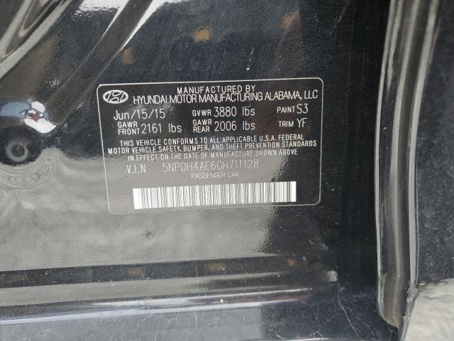 2016 HYUNDAI ELANTRA SE - 5NPDH4AE6GH711128