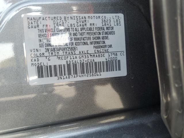 2017 NISSAN SENTRA S - 3N1AB7AP4HY258061