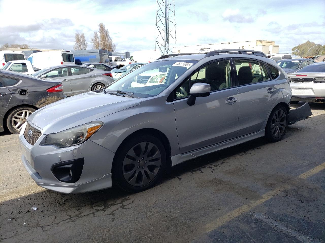 2012 Subaru Impreza Sport Premium vin: JF1GPAL67CH243008