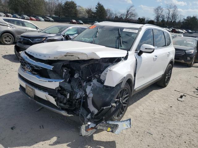 Lot #2438722440 2021 KIA TELLURIDE salvage car