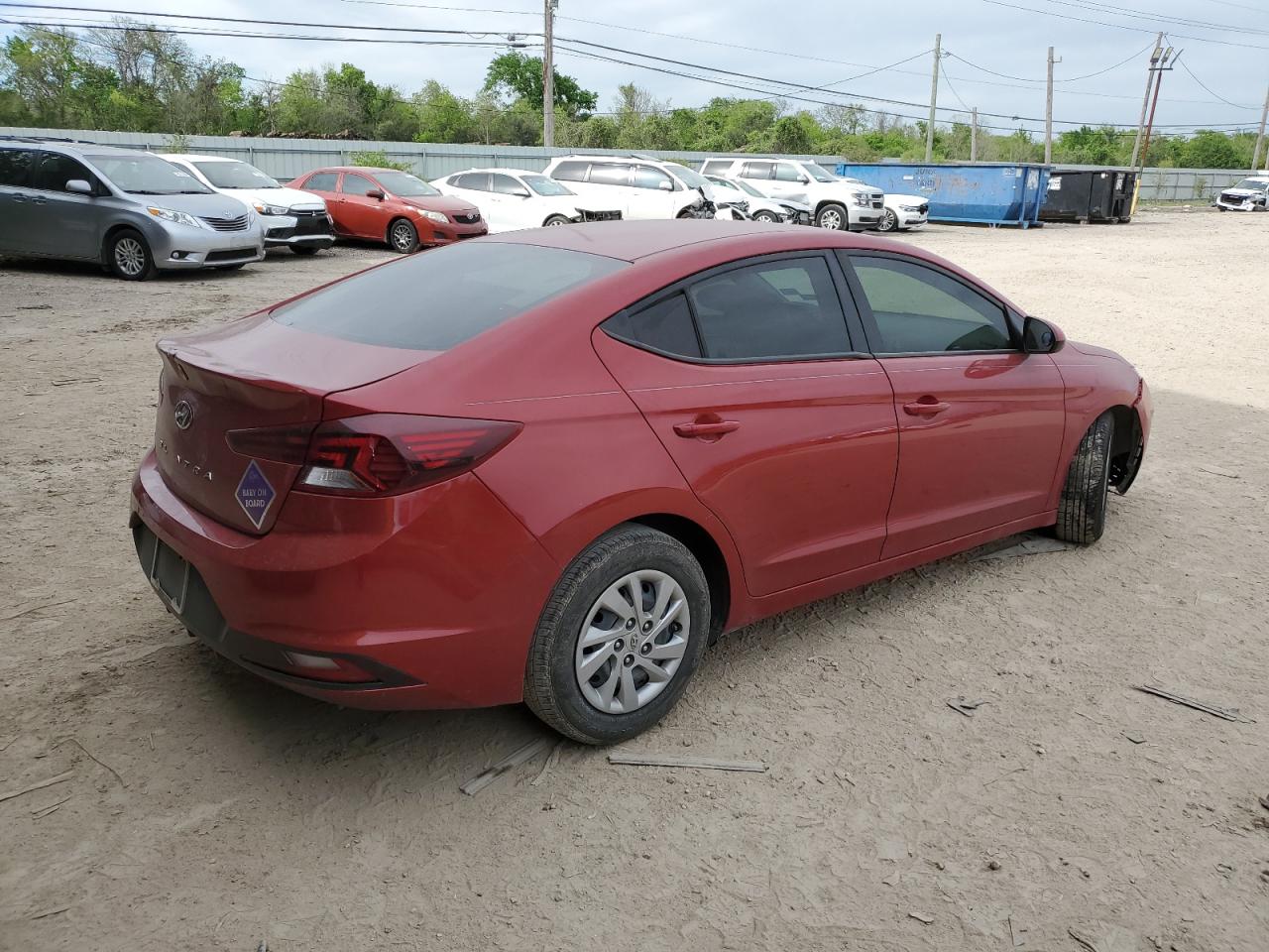 KMHD74LF3LU092041 2020 Hyundai Elantra Se