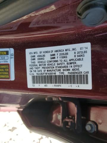 2015 ACURA TLX ADVANC - 19UUB2F78FA000148