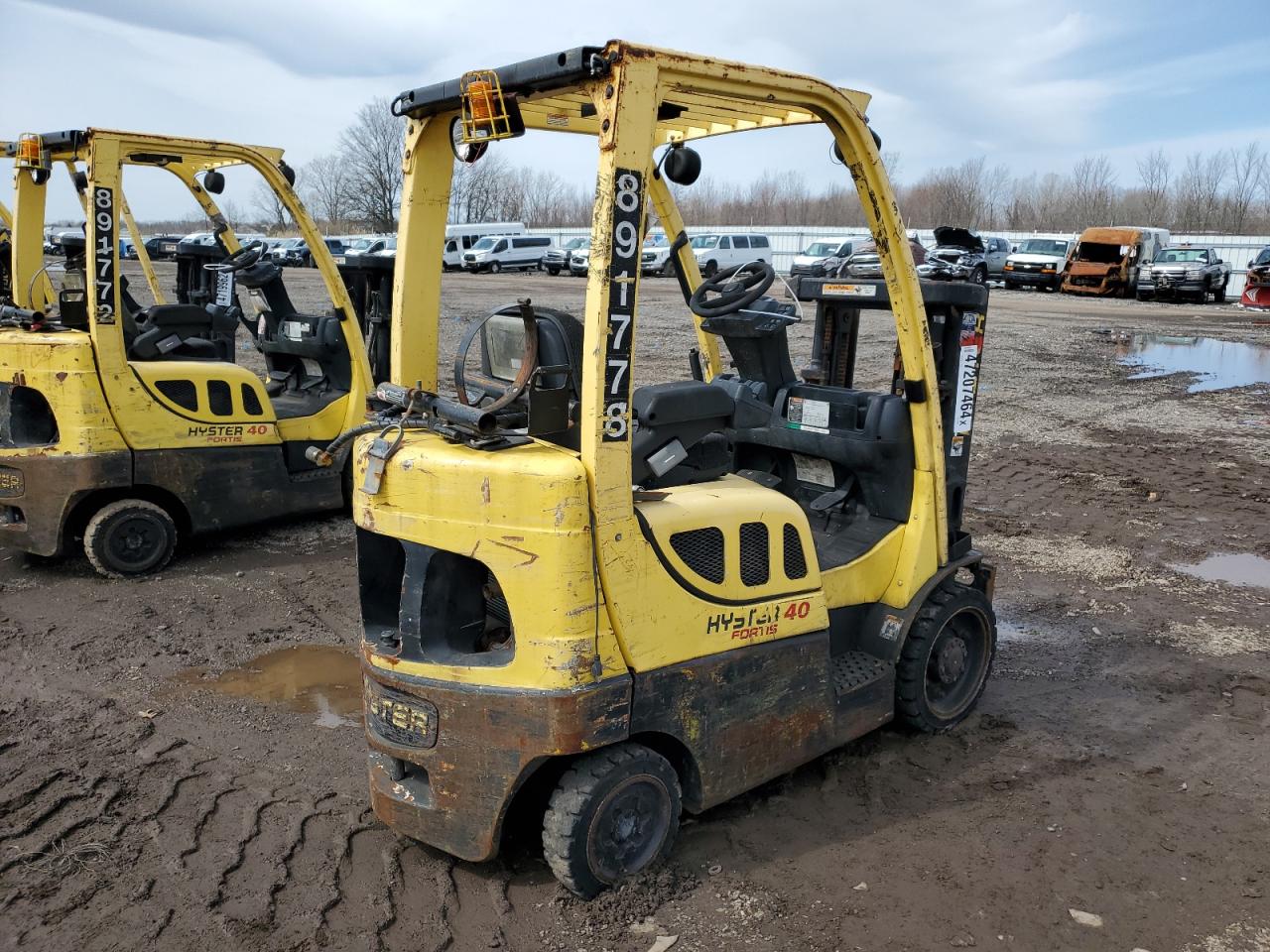 Lot #3240355936 2007 HYST FORKLIFT
