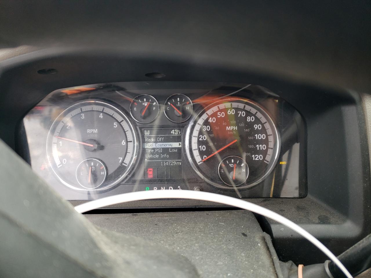 1C6RD7GT5CS141893 2012 Dodge Ram 1500 Slt