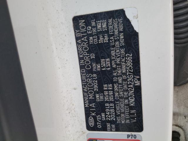 2016 KIA SOUL - KNDJN2A23G7258662