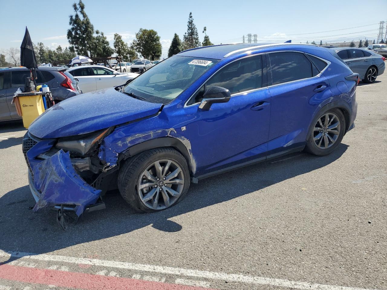 JTJSARBZ1L2172792 LEXUS NX 300 F-S 2020