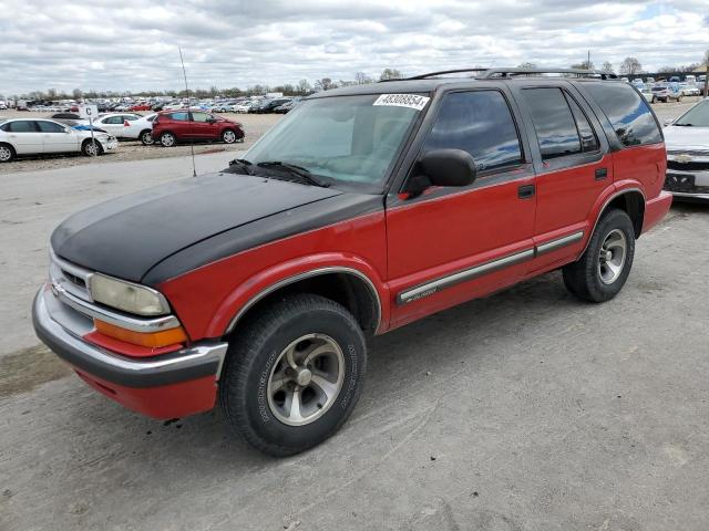 Lot #2423368025 2001 CHEVROLET BLAZER salvage car