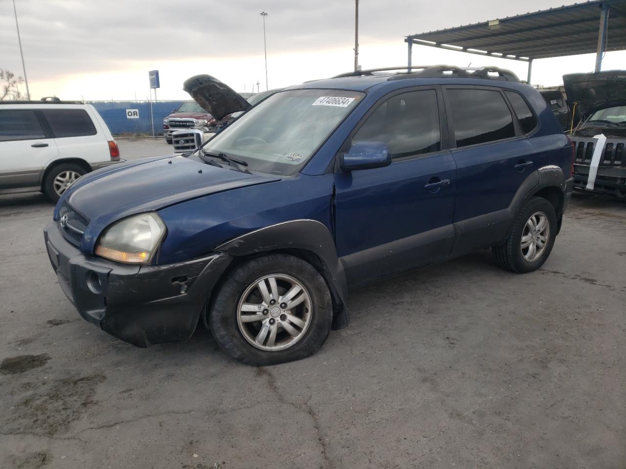 KM8JN12D46U285021 2006 Hyundai Tucson Gls