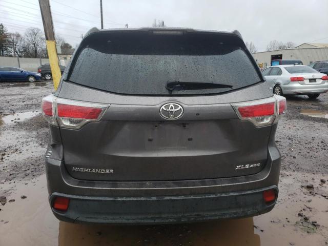 VIN 5TDJKRFH3FS125435 2015 Toyota Highlander, Xle no.6