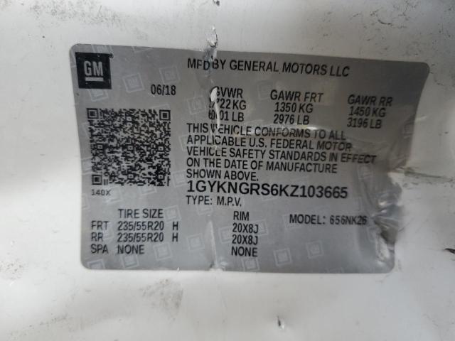 2019 CADILLAC XT5 PLATIN - 1GYKNGRS6KZ103665