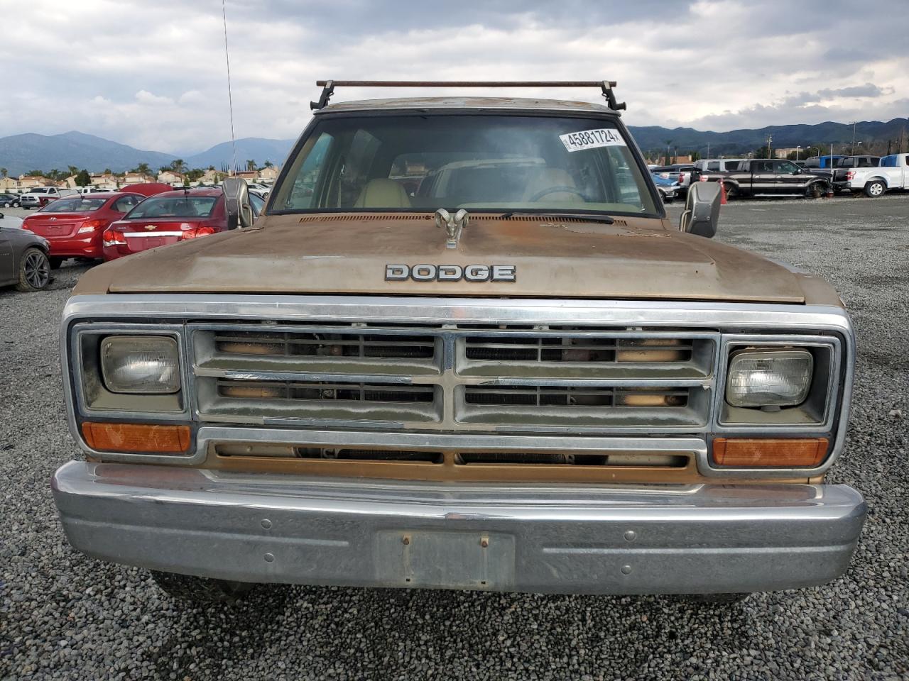 3B4GW12W6HM709820 1987 Dodge Ramcharger Aw-100