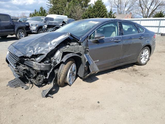Lot #2485162845 2019 FORD FUSION SEL salvage car