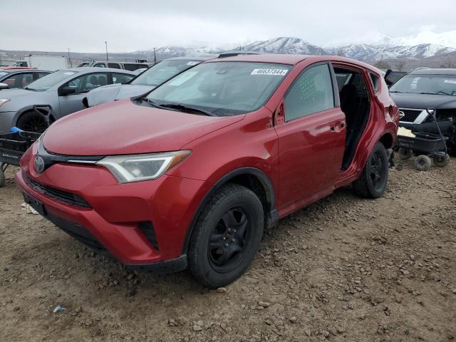 Lot #2453122598 2017 TOYOTA RAV4 LE salvage car