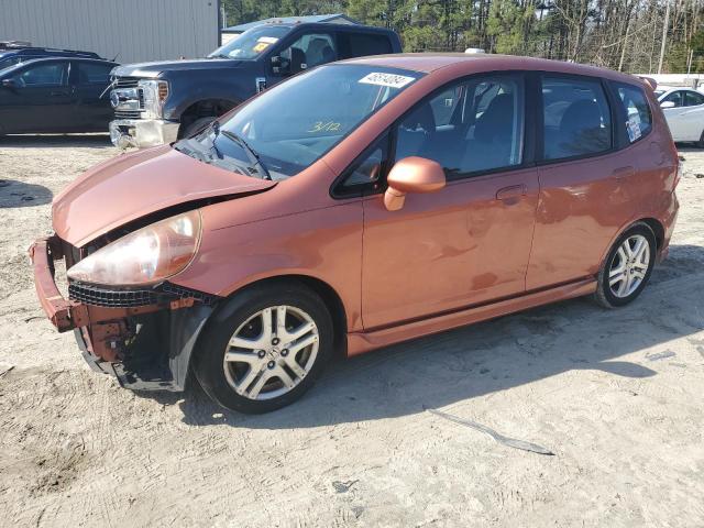 Lot #2436376176 2008 HONDA FIT SPORT salvage car