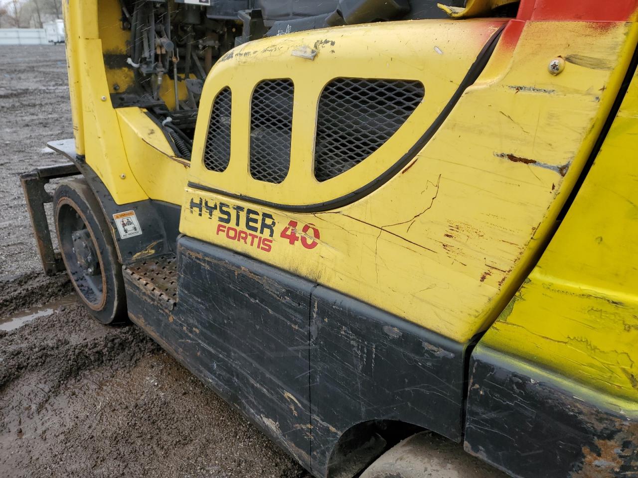 Lot #3242791961 2008 HYST FORKLIFT