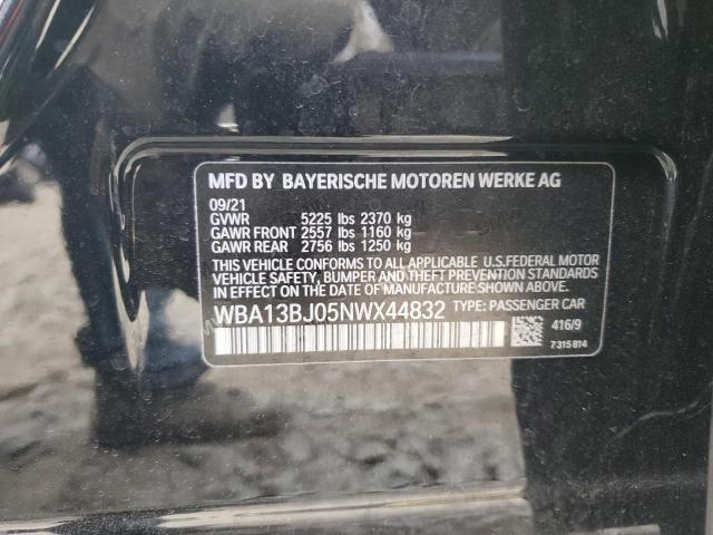2022 BMW 530 XI - WBA13BJ05NWX44832
