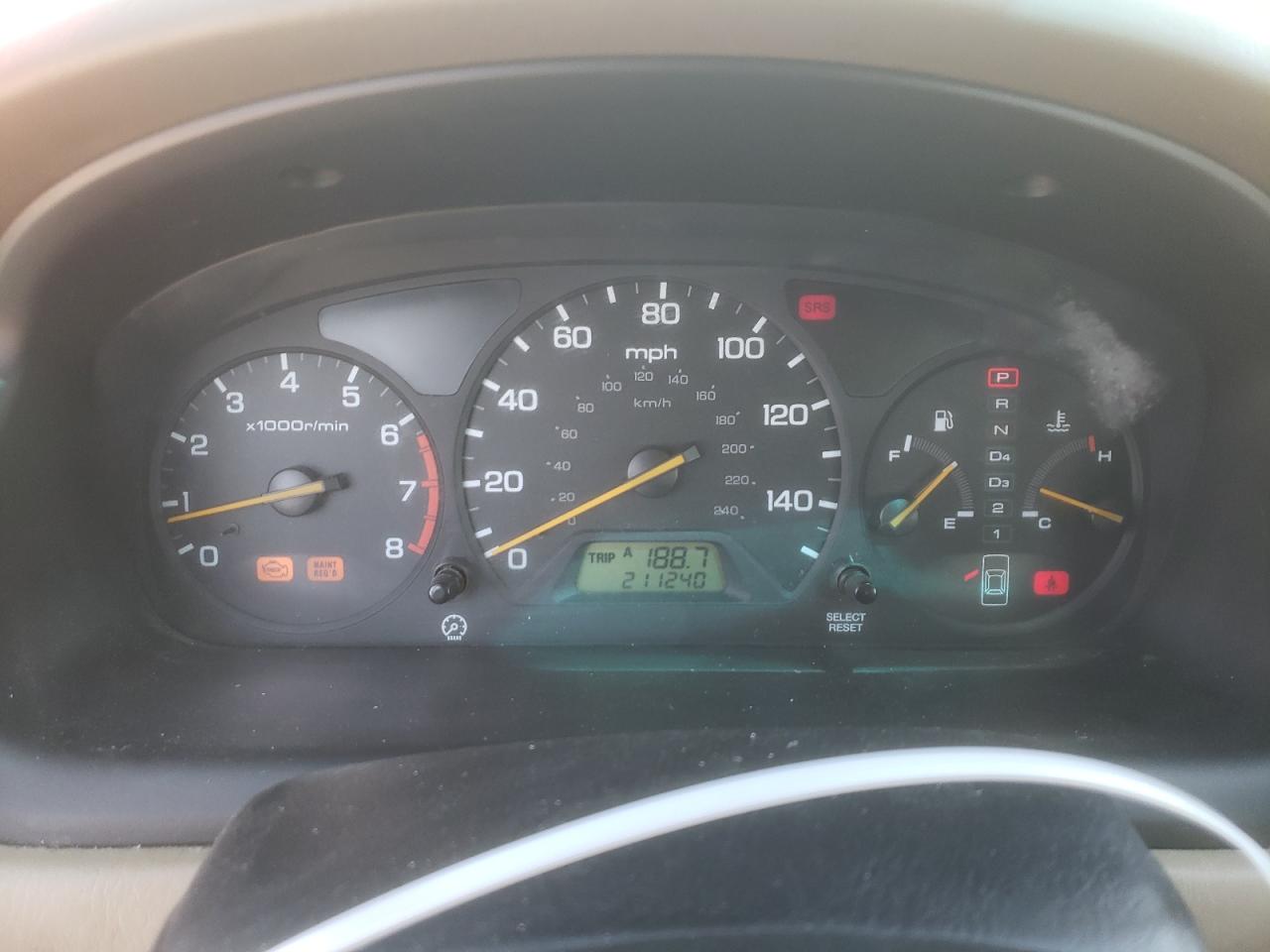 1HGCG225XYA038999 2000 Honda Accord Ex