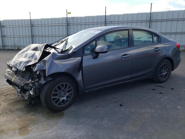 Lot #2441097178 2012 HONDA CIVIC LX salvage car