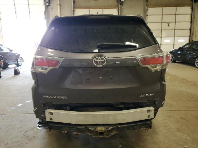 VIN 5TDJKRFH1FS221693 2015 Toyota Highlander, Xle no.6