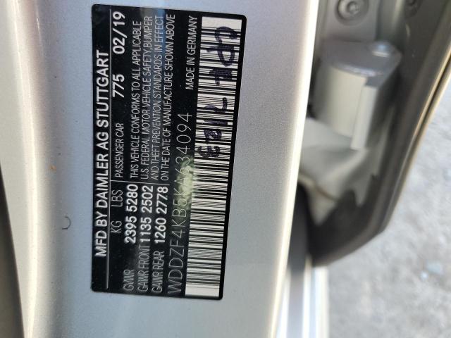 2019 MERCEDES-BENZ E 300 4MAT - WDDZF4KB5KA634094