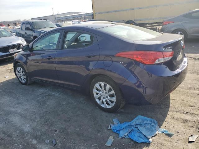  HYUNDAI ELANTRA 2013 Синий