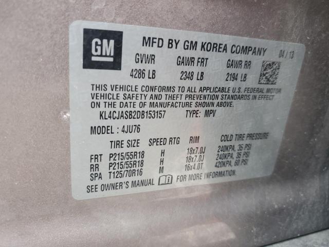 VIN KL4CJASB2DB153157 2013 Buick Encore no.12